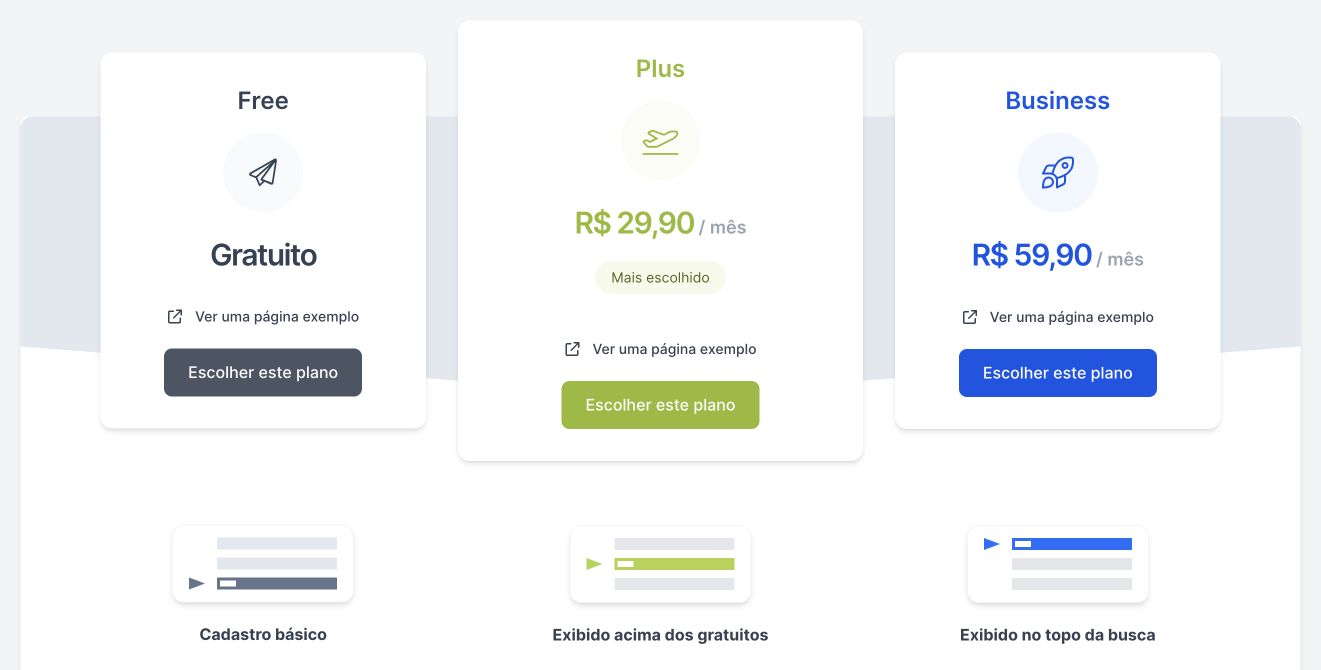 Planos do QuemFornece.com