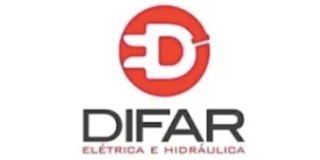 Logomarca de DIFAR Materiais Elétricos e Hidráulicos