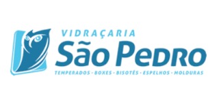 Logomarca de Vidraçaria São Pedro