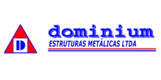 Logomarca de Dominium - Estruturas Metálicas Ltda